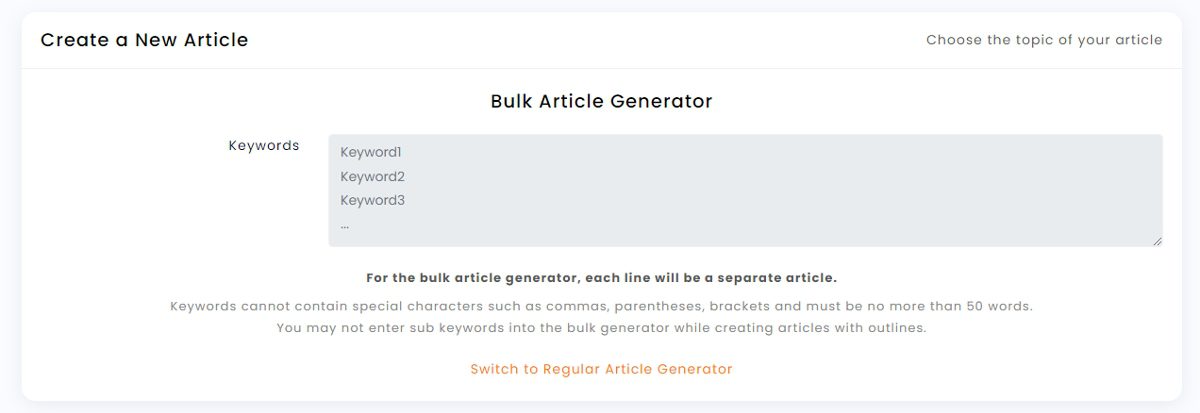 Article Forge Bulk Article Generator